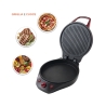 Four à pizza et grill avec double plaque antiadhésive 1200W Mamy Remises