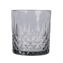 Set 6 bicchieri in vetro 340 ml con superficie decorata Edinburgh Sconti