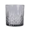 Set 6 bicchieri in vetro 340 ml con superficie decorata Edinburgh Sconti