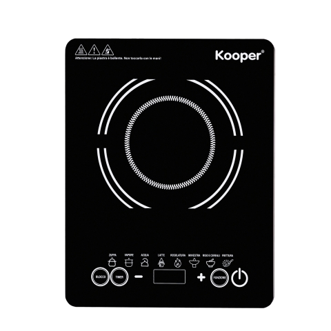 Tragbare Induktionskochplatte 8 Programme Touch-Display 1500W Tandu Aktion