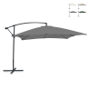 Garten-Sonnenschirm 3x2m mit seitlichem Ausleger aus Stahl Kios Angebot