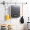 Balance de cuisine numérique 5 kg surface en acier inox Varza Vente