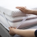 Memory-Foam-Topper 120x190 cm Sofra – Komfortauflage für Doppelbett Verkauf