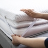Surmatelas simple en mousse à mémoire de forme 80x190cm déhoussable Mavka Vente
