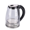Bollitore elettrico con caraffa in vetro base luce LED 1800W Nashi Sconti