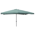 Parasol de jardin 3x4 à mât central ouverture par manivelle Cuba Achat