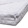 Surmatelas 160x190 en mousse à mémoire de forme blanc Nuvia Promotion