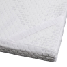 Surmatelas 160x190 en mousse à mémoire de forme blanc Nuvia Vente