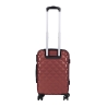 Valise cabine 4 roues 360° avec serrure à combinaison double zip Diamond Vente