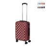 Valigia piccola 4 ruote 360° con combinazione doppia zip Diamond Promozione