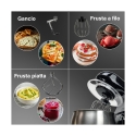 Robot pâtissier 5L 6 vitesses 1300W bol en acier Atena 