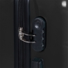 Set 2 valigie 4 ruote 360° con combinazione doppia zip Diamond Sconti