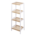Badezimmer Regal 4 Ablagen aus Bambus und MDF Tavro Katalog