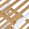 Badezimmer Regal 4 Ablagen aus Bambus und MDF Tavro Lagerbestand