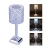 Wiederaufladbare Touch-Tischlampe mit 3 einstellbaren Lichtstufen Diamond Palace Angebot