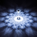 Lampe de table tactile rechargeable 3 lumières réglables Diamond Palace Vente