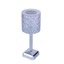 Wiederaufladbare Touch-Tischlampe mit 3 einstellbaren Lichtstufen Diamond Palace Lagerbestand