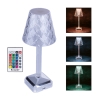 Wiederaufladbare RGB-Touchlampe mit 4 einstellbaren Lichtern Diamond Crystal Angebot