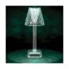 Wiederaufladbare RGB-Touchlampe mit 4 einstellbaren Lichtern Diamond Crystal Lagerbestand