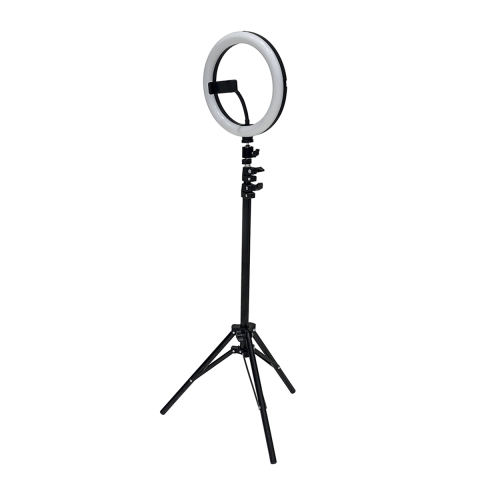 Lampe annulaire LED pour selfie avec support pour smartphone Fira Promotion