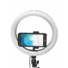 Lampe annulaire LED pour selfie avec support pour smartphone Fira Prix