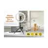 Lampe annulaire LED pour selfie avec support pour smartphone Fira 
