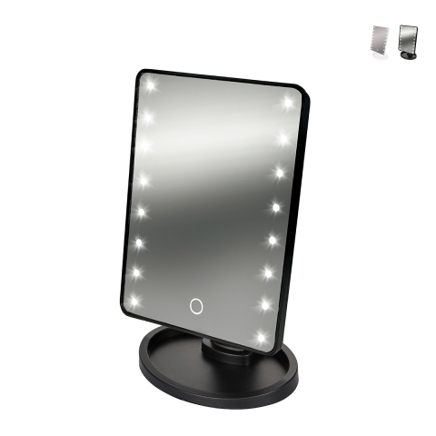 Miroir maquillage de table avec éclairage LED réglable Hollywood Promotion