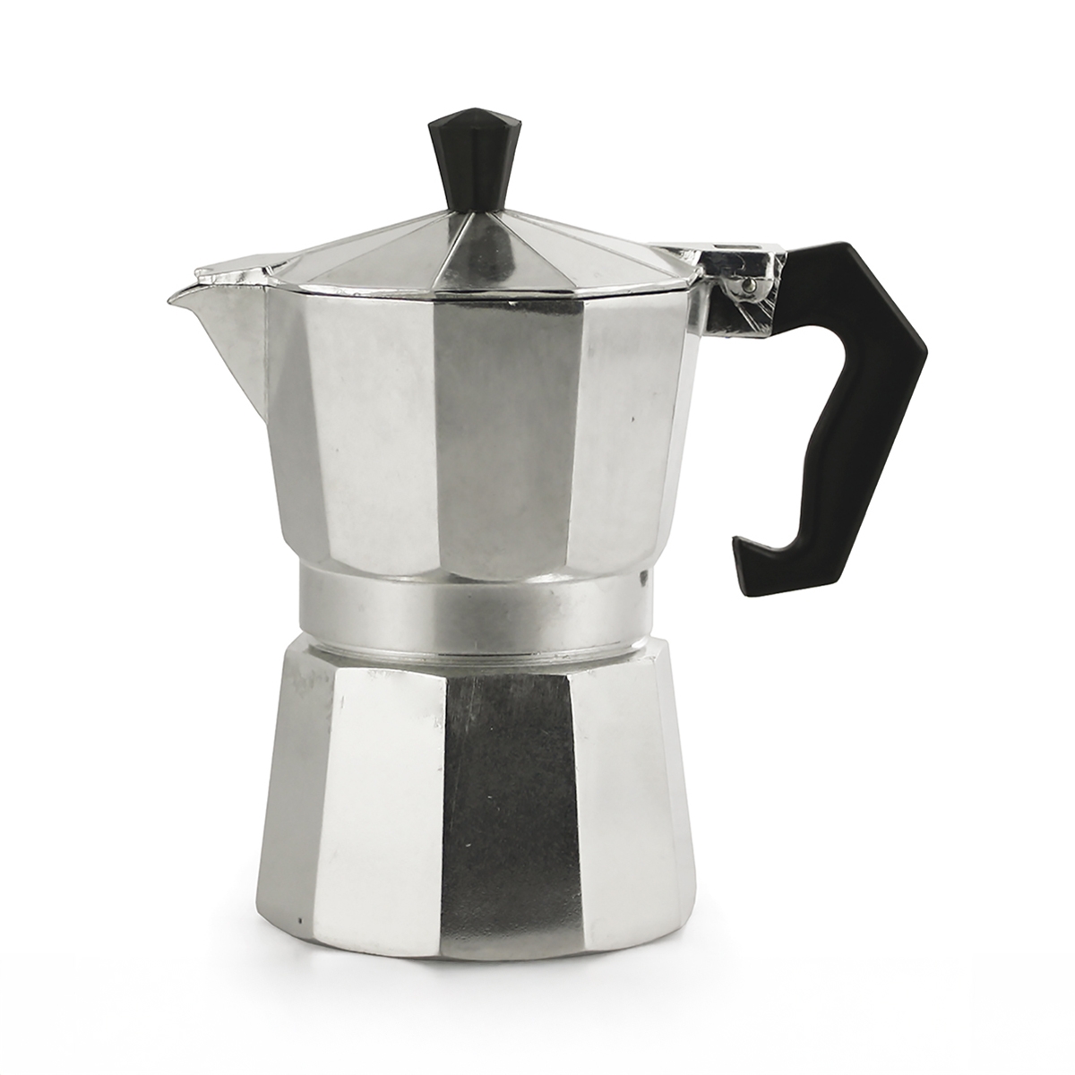 Klassische Moka-Kanne für 3 Tassen, Aluminium, Modell Morning Aktion