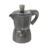 Moka da caffè 3 tazze in alluminio con manico effetto legno Buon Caffè Promozione