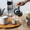 Cafetière 2 tasses en alliage d'aluminium avec poignée effet bois Buon Caffè Vente