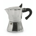 Caffettiera in alluminio moka da caffè espresso 3 tazze Gaia Promozione