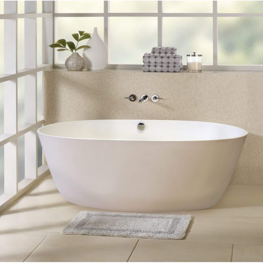 Vasca Da Bagno In Resina.Eclipse Vasca Da Bagno Indipendente Freestanding Di Design