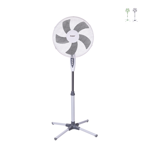 Standventilator 3 Geschwindigkeiten, 5 Flügel, höhenverstellbar ArticFresh Aktion
