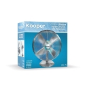Kurnel Tischventilator aus Stahl mit 3 Flügeln Ø30 und einstellbarer Geschwindigkeit Katalog