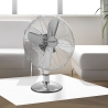 Kurnel Tischventilator aus Stahl mit 3 Flügeln Ø30 und einstellbarer Geschwindigkeit Verkauf