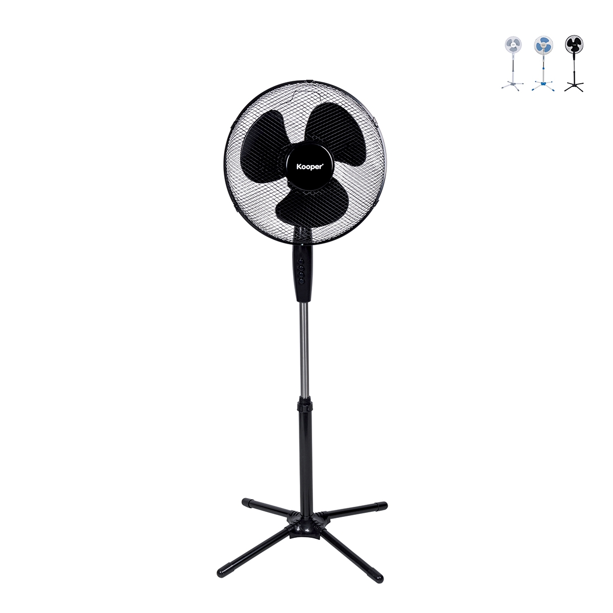 Standventilator, Kreuzfuß, 3 Geschwindigkeiten, 45 W, 133 cm, ArticFresh Aktion Standventilator, Kreuzfuß, 3 Geschwindigkeiten, 45 W, 133 cm, ArticFresh Aktion