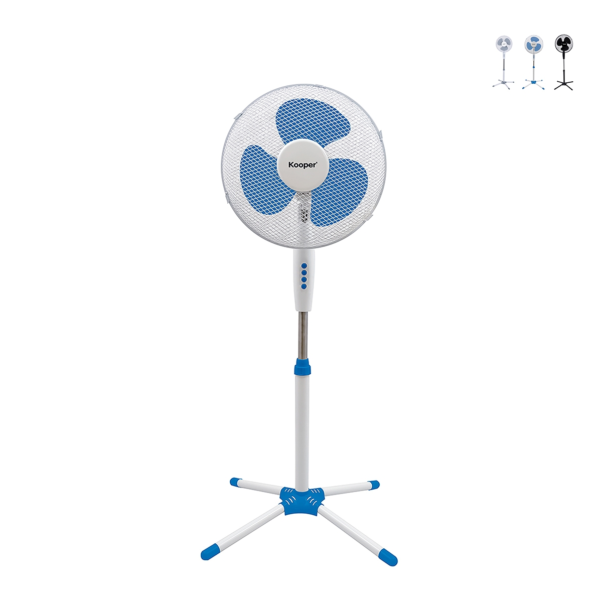 Ventilateur sur pied, base croisée 3 vitesses 45 W 133 cm ArticFresh Caractéristiques