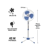 Ventilatore a piantana base a croce 3 velocità 45 W 133cm ArticFresh Prezzo