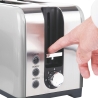 Tostapane stile vintage 2 aperture con funzione timer e defrost Tepak 