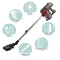 Aspirateur cyclonique avec tige télescopique et filtre HEPA Airone 2.0 