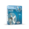 Norek Standventilator mit 4 Aluminiumflügeln, 3 Geschwindigkeiten Eigenschaften