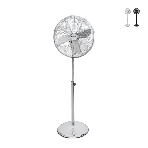 Norek Standventilator mit 4 Aluminiumflügeln, 3 Geschwindigkeiten Aktion