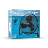 Regulierbarer Tischventilator 3 Flügel mit 70W Kureb Modell