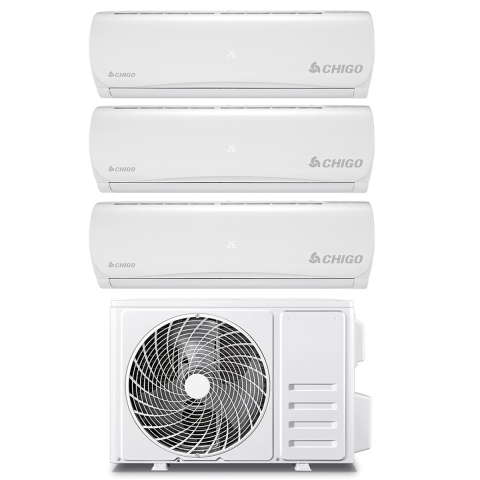 Klimaanlage Trial Split 2x9000 + 12000 BTU mit WLAN und Inverter Aero Aktion