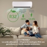 Condizionatore 9000 btu WiFi pompa di calore inverter Aero Stock