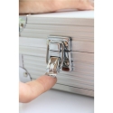 Set 3 utensili in acciaio inox per barbecue con valigetta Nira Offerta