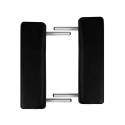 Lettino da Massaggio 3 Zone in Alluminio Pieghevole Portatile 210 cm Thai 