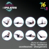 Barra per pilates yoga multifunzionale con bande elastiche Tera Sconti
