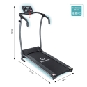 Tapis de course électrique pliable gain de place 8 programmes Kilimangiaro Modèle