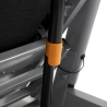 Tapis roulant elettrico pieghevole inclinabile 12 programmi con ruote K2 